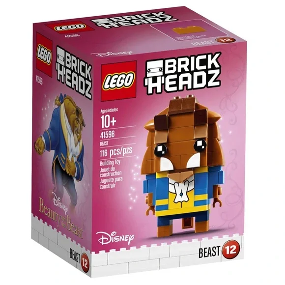 Lego Games New Super Rare Lego Brickheadz Disney Beauty And The Beast Prince Beast 4596 Poshmark